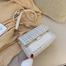 Load image into Gallery viewer, Cotton and Linen Crossbody Bags For Women 2019 Winter Shoulder Messenger Bag Female Mini Chain Handbags and Purses
